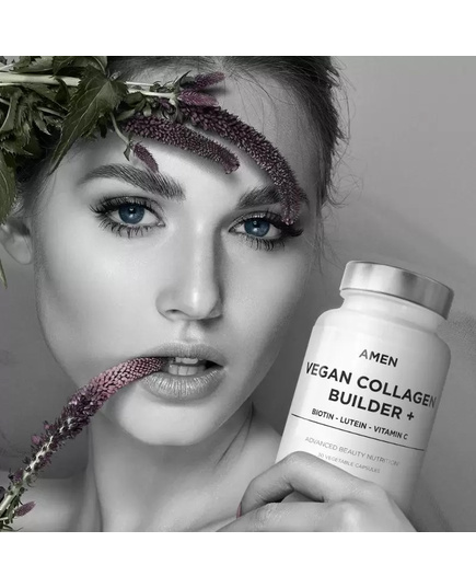 Hình Ảnh Viên Uống Thuần Chay Tự Sinh Collagen Code Age Amen Vegan Collagen Builder+, 3 hình ảnh - sieuthilamdep.com Hình Ảnh Viên Uống Thuần Chay Tự Sinh Collagen Code Age Amen Vegan Collagen Builder+, 3 hình ảnh - sieuthilamdep.com