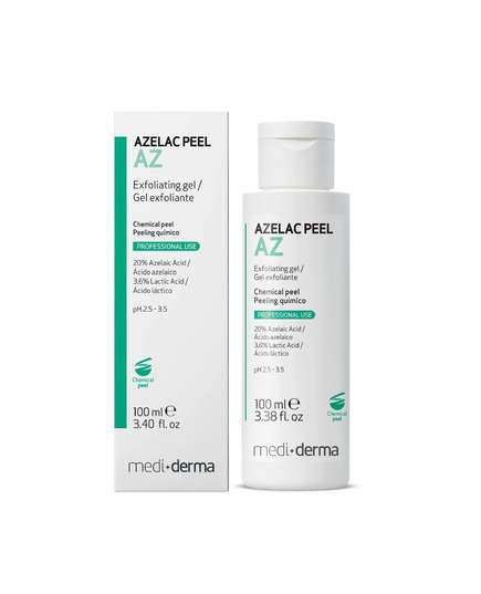 Hình Ảnh Gel Thay Da Sinh Học Trị Mụn Và Sắc Tố Mediderma Azelac AZ Chemical Peel - sieuthilamdep.com