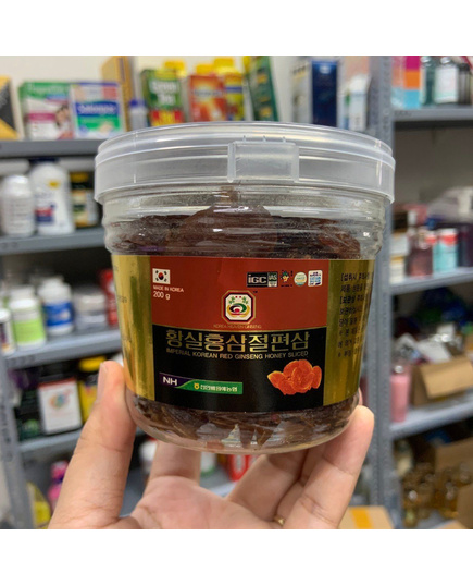 Hình Ảnh Hồng Sâm Lát Tẩm Mật Ong NongHyup Imperial Korean Red Ginseng Honey Sliced 200gr, 4 hình ảnh - sieuthilamdep.com Hình Ảnh Hồng Sâm Lát Tẩm Mật Ong NongHyup Imperial Korean Red Ginseng Honey Sliced 200gr, 4 hình ảnh - sieuthilamdep.com