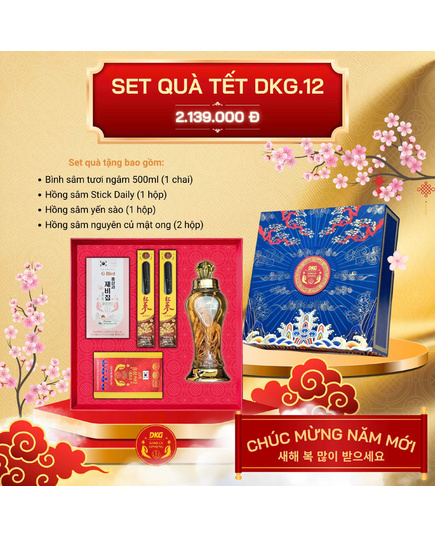 Hình Ảnh Hộp Quà Tết Sức Khoẻ Xuân 2025 - Daedong DKG.12, 2 hình ảnh - sieuthilamdep.com