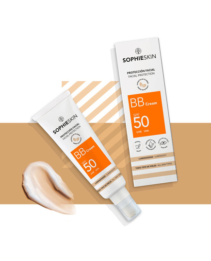 Hình Ảnh Sophieskin Facial Protection BB Cream SPF50 - Kem Chống Nắng Nâng Tone Da, 2 hình ảnh - sieuthilamdep.com