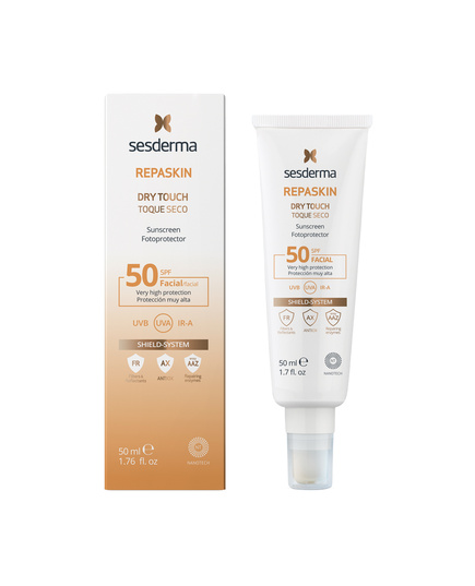 Hình Ảnh Kem Chống Nắng Sesderma Repaskin Dry Touch Toque Seco SPF50+ Cho Da Khô Và Da Thường - sieuthilamdep.com