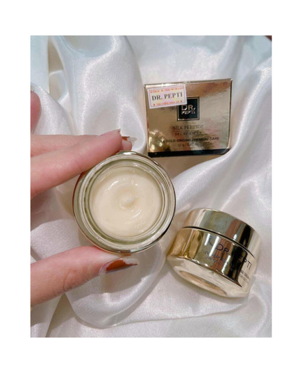 Hình Ảnh Dr.Pepti Silk Peptide 88 Cream EX - Kem Dưỡng Chống Lão Hóa Tinh Chất Vàng 24K (12gr), Tùy Chọn: 12gr, 4 hình ảnh - sieuthilamdep.com