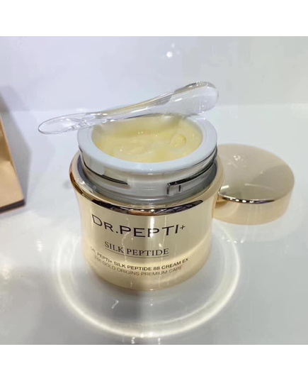 Hình Ảnh Dr.Pepti Silk Peptide 88 Cream EX - Kem Dưỡng Chống Lão Hóa Tinh Chất Vàng 24K (88gr), Tùy Chọn: 88gr, 3 hình ảnh - sieuthilamdep.com