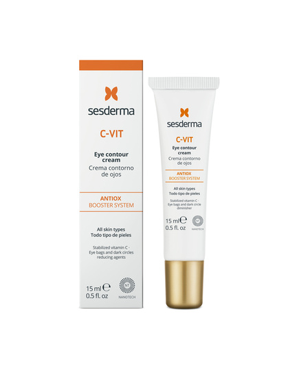 Hình Ảnh Kem Dưỡng Làm Sáng, Giảm Quầng Thâm Mắt Sesderma C-VIT Eye Contour Cream - sieuthilamdep.com