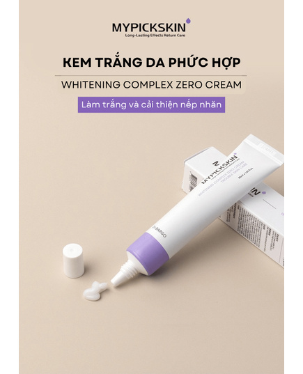 Hình Ảnh Dr.Bargo My Pick Skin Whitening Complex Zero Cream - Kem Duỡng Trắng, Giảm Nám Da, 2 hình ảnh - sieuthilamdep.com