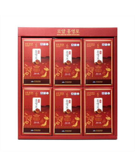 Hình Ảnh Nước Hồng Sâm Linh Chi Daesan Royal Korea Red Ginseng Lingzhi Drink (30 gói x 70ml), 4 hình ảnh - sieuthilamdep.com