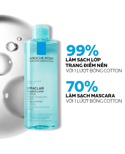 Hình Ảnh La Roche-Posay Effaclar Effaclar Micellar Water Ultra - Nước Tẩy Trang Cho Da Dầu, 2 hình ảnh - sieuthilamdep.com Hình Ảnh La Roche-Posay Effaclar Effaclar Micellar Water Ultra - Nước Tẩy Trang Cho Da Dầu, 2 hình ảnh - sieuthilamdep.com