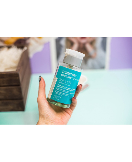 Hình Ảnh Sesderma Sensyses Cleanser Sebum - Nước Tẩy Trang Làm Sạch Cân Bằng Da, 2 hình ảnh - sieuthilamdep.com