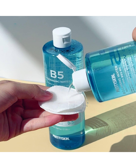 Hình Ảnh Pretty Skin B5 Cleansing Water - Nước Tẩy Trang Phục Hồi Cho Da Nhạy Cảm, 2 hình ảnh - sieuthilamdep.com Hình Ảnh Pretty Skin B5 Cleansing Water - Nước Tẩy Trang Phục Hồi Cho Da Nhạy Cảm, 2 hình ảnh - sieuthilamdep.com