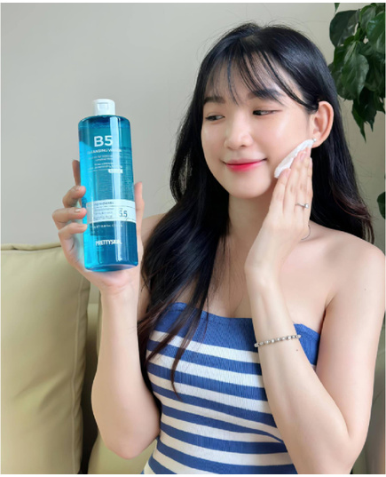 Hình Ảnh Pretty Skin B5 Cleansing Water - Nước Tẩy Trang Phục Hồi Cho Da Nhạy Cảm, 3 hình ảnh - sieuthilamdep.com Hình Ảnh Pretty Skin B5 Cleansing Water - Nước Tẩy Trang Phục Hồi Cho Da Nhạy Cảm, 3 hình ảnh - sieuthilamdep.com