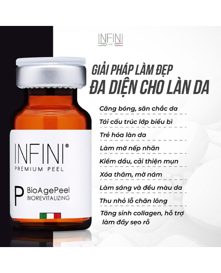 Hình Ảnh Infini Premium BioAgePeel - Peel Cho Da Nám, Mụn, 2 hình ảnh - sieuthilamdep.com Hình Ảnh Infini Premium BioAgePeel - Peel Cho Da Nám, Mụn, 2 hình ảnh - sieuthilamdep.com