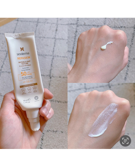 Hình Ảnh Sesderma Repaskin Invisible Light Texture Fluido Invisible SPF50 - Sữa Chống Nắng Cho Da Dầu, Hỗn Hợp, 3 hình ảnh - sieuthilamdep.com Hình Ảnh Sesderma Repaskin Invisible Light Texture Fluido Invisible SPF50 - Sữa Chống Nắng Cho Da Dầu, Hỗn Hợp, 3 hình ảnh - sieuthilamdep.com