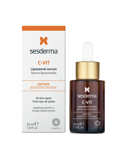 Hình Ảnh Tinh Chất Dưỡng Ẩm, Chống Oxy Hóa, Làm Sáng Da Sesderma C-VIT Liposomal Serum - sieuthilamdep.com