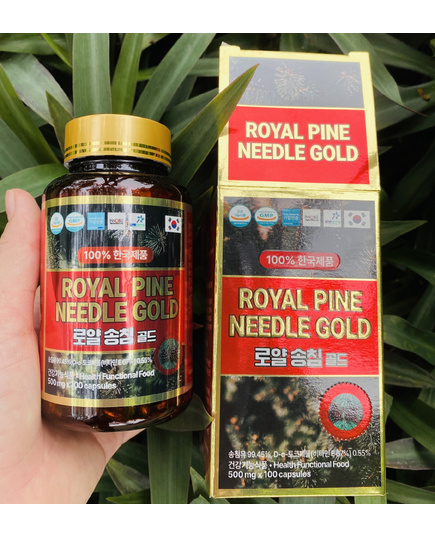 Hình Ảnh Tinh Dầu Thông Đỏ Royal Pine Needle Gold Hàn Quốc 100 Viên, 2 hình ảnh - sieuthilamdep.com Hình Ảnh Tinh Dầu Thông Đỏ Royal Pine Needle Gold Hàn Quốc 100 Viên, 2 hình ảnh - sieuthilamdep.com