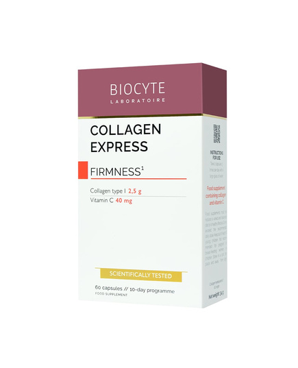 Hình Ảnh Viên Uống Bổ Sung Collagen Biocyte Collagen Express (4 Vỉ x 15 Viên), Tùy Chọn: 4 Vỉ x 15 Viên - sieuthilamdep.com