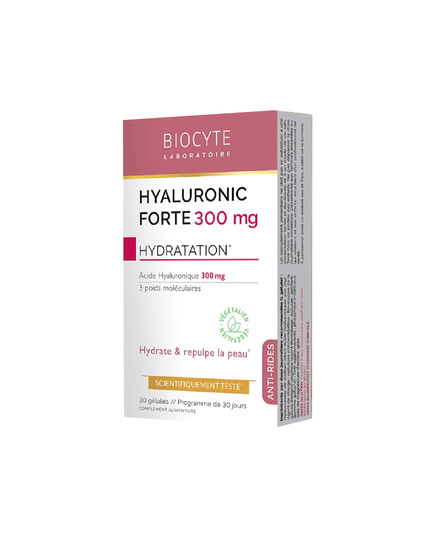 Hình Ảnh Viên Uống Bổ Sung Hyaluronic Acid Biocyte Hyaluronic Forte 300mg (2 Vỉ x 15 Viên), Tùy Chọn: 2 Vỉ x 15 Viên - sieuthilamdep.com