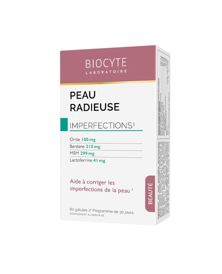 Hình Ảnh Viên Uống Trị Mụn Biocyte Peau Radieuse Từ Pháp - sieuthilamdep.com