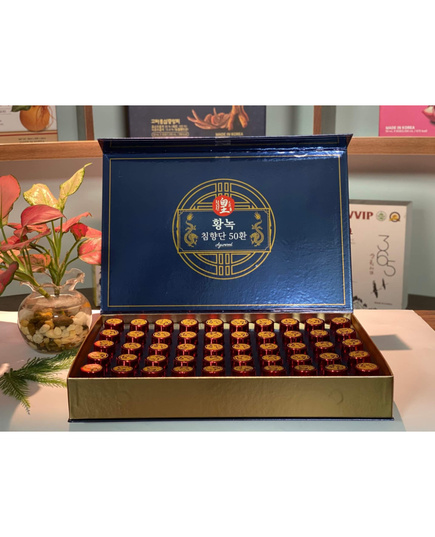 Hình Ảnh An Cung Hoạt Huyết Trầm Hương Hoàn Ginseng King Hàn Quốc 50 Viên, 6 hình ảnh - sieuthilamdep.com