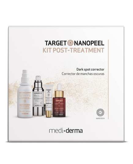 Hình Ảnh Bộ Sản Phẩm Chăm Sóc Tại Nhà Sau Trị Sắc Tố Mediderma Target Nano Peel Kit Post-Treatmen - sieuthilamdep.com