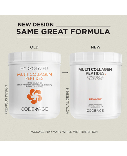 Hình Ảnh Code Age Hydrolyzed Multi Collagen Peptides Powder 5 Types I, II, III, V & X - Bột Collagen Trẻ Hóa Da, 2 hình ảnh - sieuthilamdep.com Hình Ảnh Code Age Hydrolyzed Multi Collagen Peptides Powder 5 Types I, II, III, V & X - Bột Collagen Trẻ Hóa Da, 2 hình ảnh - sieuthilamdep.com