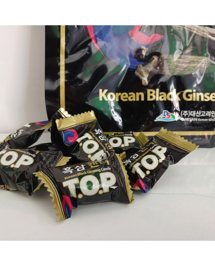 Hình Ảnh Combo 3 Gói Kẹo Hắc Sâm Daesan T.O.P Korean Black Ginseng Candy, 4 hình ảnh - sieuthilamdep.com Hình Ảnh Combo 3 Gói Kẹo Hắc Sâm Daesan T.O.P Korean Black Ginseng Candy, 4 hình ảnh - sieuthilamdep.com
