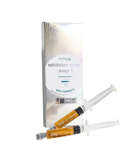 Hình Ảnh Gel Peel Trị Mụn, Mờ Nám, Làm Sáng Da Dermica Whitelan Cure Step 1 Peeling System - sieuthilamdep.com