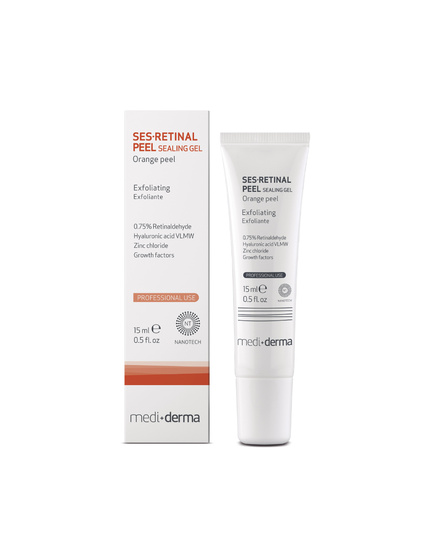 Hình Ảnh Gel Thay Da Sinh Học Trị Mụn Và Chống Lão Hóa Da Mediderma Ses-Retinal Sealing Gel Orange Peel - sieuthilamdep.com