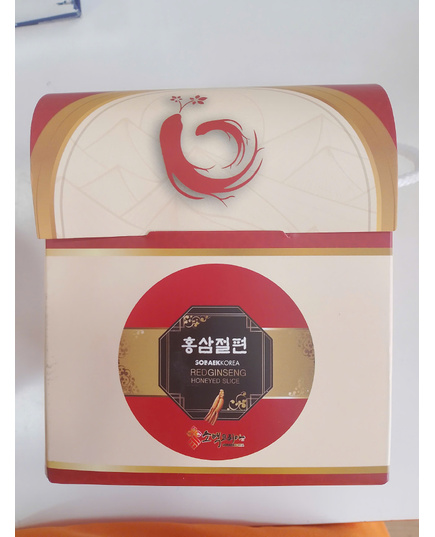 Hình Ảnh Hồng Sâm Lát Tẩm Mật Ong Sobaek Korea Redginseng Honeyed Slice Hũ Nhựa 200gr, 3 hình ảnh - sieuthilamdep.com Hình Ảnh Hồng Sâm Lát Tẩm Mật Ong Sobaek Korea Redginseng Honeyed Slice Hũ Nhựa 200gr, 3 hình ảnh - sieuthilamdep.com
