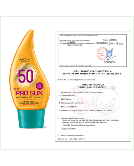 Hình Ảnh PostQuam Pro Sun Moisturizing Body Sun Milk SPF50 - Kem Chống Nắng Body Phổ Rộng Chống Lão Hóa, 2 hình ảnh - sieuthilamdep.com Hình Ảnh PostQuam Pro Sun Moisturizing Body Sun Milk SPF50 - Kem Chống Nắng Body Phổ Rộng Chống Lão Hóa, 2 hình ảnh - sieuthilamdep.com