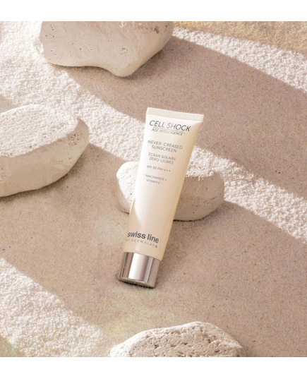 Hình Ảnh Swissline Cell Shock Never-Seen Sunscreen SPF50 - Kem Chống Nắng Thuỵ Sĩ, Tùy Chọn: SPF50, 3 hình ảnh - sieuthilamdep.com Hình Ảnh Swissline Cell Shock Never-Seen Sunscreen SPF50 - Kem Chống Nắng Thuỵ Sĩ, Tùy Chọn: SPF50, 3 hình ảnh - sieuthilamdep.com