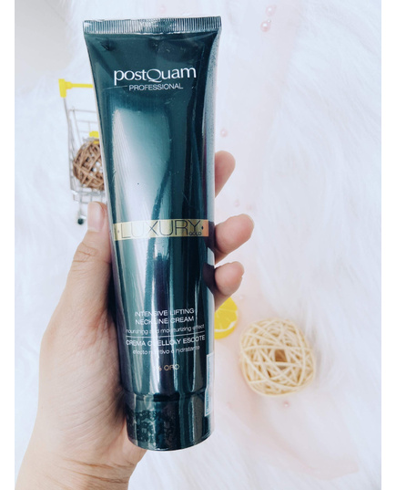 Hình Ảnh PostQuam Luxury Gold Intensive Lifting Neckline Cream - Kem Dưỡng Giảm Nếp Nhăn Và Chảy Xệ Da Vùng Cổ, 2 hình ảnh - sieuthilamdep.com Hình Ảnh PostQuam Luxury Gold Intensive Lifting Neckline Cream - Kem Dưỡng Giảm Nếp Nhăn Và Chảy Xệ Da Vùng Cổ, 2 hình ảnh - sieuthilamdep.com