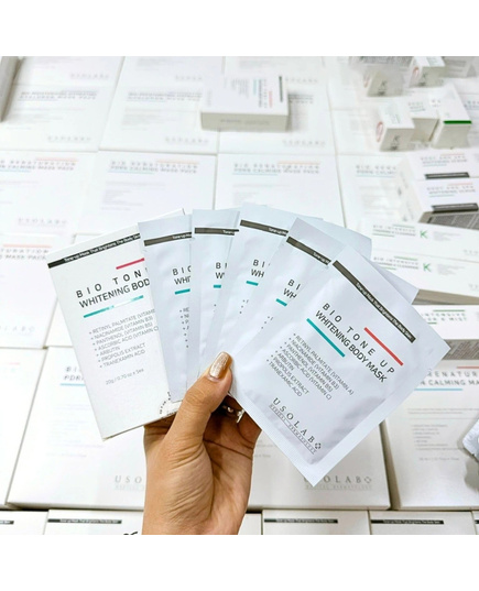 Hình Ảnh Usolab Bio Tone Up Whitening Body Mask - Kem Ủ Kích Trắng Body (5 Gói x 20gr), Tùy Chọn: 5 Gói x 20gr, 2 hình ảnh - sieuthilamdep.com