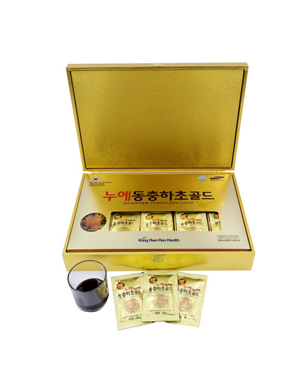 Hình Ảnh Nước Đông Trùng Hạ Thảo KangHwa Silkworm Cordyceps Gold (60 Gói x 30ml), 3 hình ảnh - sieuthilamdep.com Hình Ảnh Nước Đông Trùng Hạ Thảo KangHwa Silkworm Cordyceps Gold (60 Gói x 30ml), 3 hình ảnh - sieuthilamdep.com