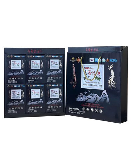 Hình Ảnh Nước Hắc Hồng Sâm HankwanjanG Premium 6-Year-Old Black Red Ginseng Gold (30 Gói x 70ml), 2 hình ảnh - sieuthilamdep.com Hình Ảnh Nước Hắc Hồng Sâm HankwanjanG Premium 6-Year-Old Black Red Ginseng Gold (30 Gói x 70ml), 2 hình ảnh - sieuthilamdep.com