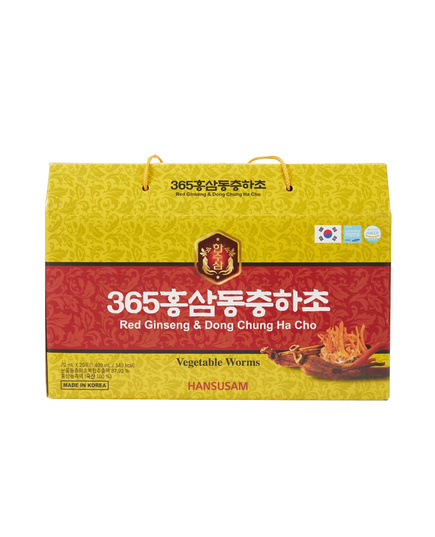 Hình Ảnh Nước Hồng Sâm Đông Trùng Hạ Thảo Hansusam Vegetable Worms Red Ginseng Dong Chung Ha Cho (20 gói x 70ml), Tùy Chọn: 20 Gói x 70ml, 2 hình ảnh - sieuthilamdep.com
