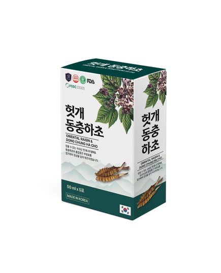 Hình Ảnh Nước Mát Gan Đông Trùng Ginseng King Oriental Raisin & Dong Chung Ha Cho, 5 hình ảnh - sieuthilamdep.com