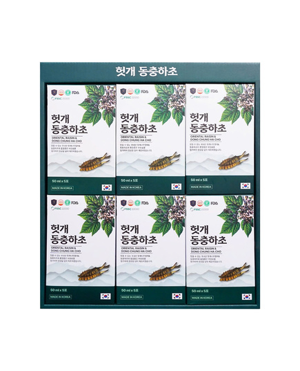 Hình Ảnh Nước Mát Gan Đông Trùng Ginseng King Oriental Raisin & Dong Chung Ha Cho, 4 hình ảnh - sieuthilamdep.com