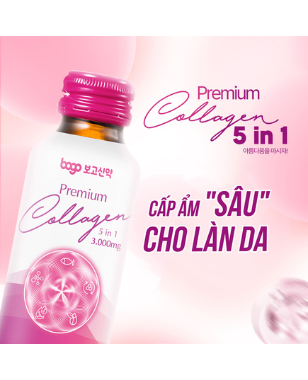 Hình Ảnh Bogo Premium Collagen 5 in 1 3000mg - Combo 3 Hộp Nước Uống Đẹp Da Hàn Quốc, Tùy Chọn: Combo 3 Hộp, 5 hình ảnh - sieuthilamdep.com Hình Ảnh Bogo Premium Collagen 5 in 1 3000mg - Combo 3 Hộp Nước Uống Đẹp Da Hàn Quốc, Tùy Chọn: Combo 3 Hộp, 5 hình ảnh - sieuthilamdep.com