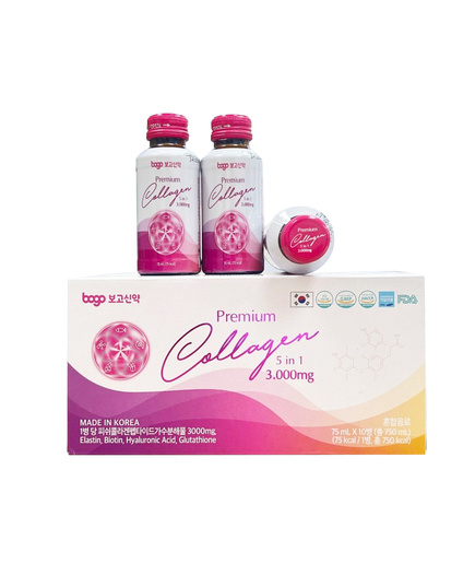 Hình Ảnh Nước Uống Đẹp Da Bogo Premium Collagen 5 in 1 3000mg Hàn Quốc, Tùy Chọn: 1 Hộp - sieuthilamdep.com