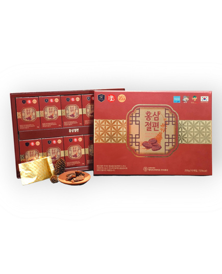 Hình Ảnh Sâm Lát Tẩm Mật Ginseng King Honeyed Red Ginseng Slice 200gr - sieuthilamdep.com