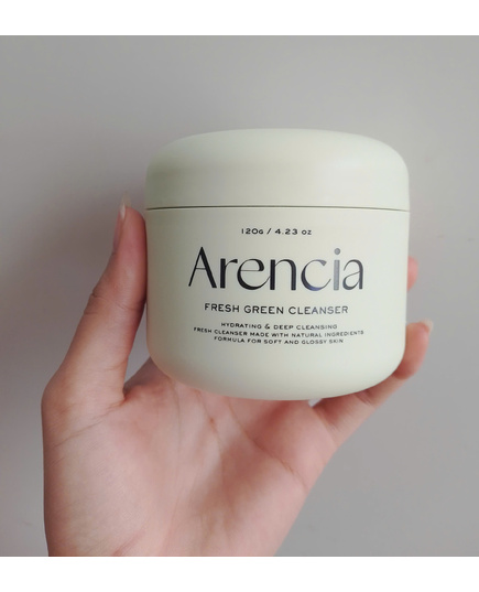 Hình Ảnh Arencia Fresh Green Cleanser - Sữa Rửa Mặt Làm Sạch Sâu, Giảm Mụn Ẩn, 5 hình ảnh - sieuthilamdep.com
