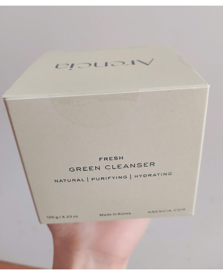 Hình Ảnh Arencia Fresh Green Cleanser - Sữa Rửa Mặt Làm Sạch Sâu, Giảm Mụn Ẩn, 6 hình ảnh - sieuthilamdep.com