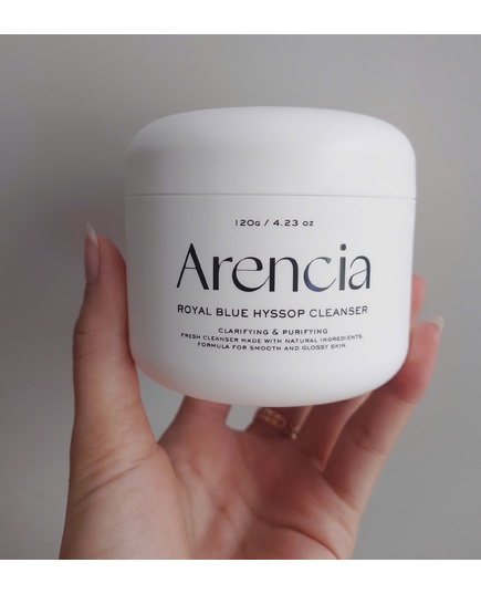 Hình Ảnh Arencia Fresh Royal Blue Hyssop Cleanser - Sữa Rửa Mặt Sáng Da, 5 hình ảnh - sieuthilamdep.com