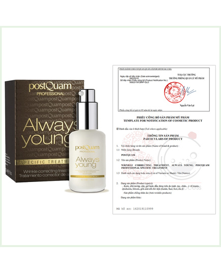 Hình Ảnh PostQuam Always Young Wrinkle Correcting Treatment - Tinh Chất Trẻ Hóa Da Toàn Diện, 2 hình ảnh - sieuthilamdep.com Hình Ảnh PostQuam Always Young Wrinkle Correcting Treatment - Tinh Chất Trẻ Hóa Da Toàn Diện, 2 hình ảnh - sieuthilamdep.com