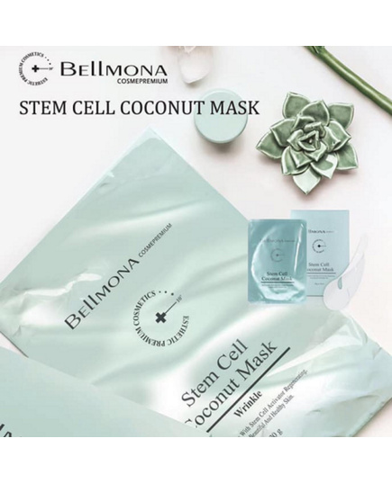 Hình Ảnh Bellmona Stem Cell Coconut Mask - Mặt Nạ Tế Bào Gốc Phục Hồi Nâng Cơ Trẻ Hoá Da, 2 hình ảnh - sieuthilamdep.com