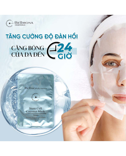 Hình Ảnh Bellmona Stem Cell Coconut Mask - Mặt Nạ Tế Bào Gốc Phục Hồi Nâng Cơ Trẻ Hoá Da, 3 hình ảnh - sieuthilamdep.com