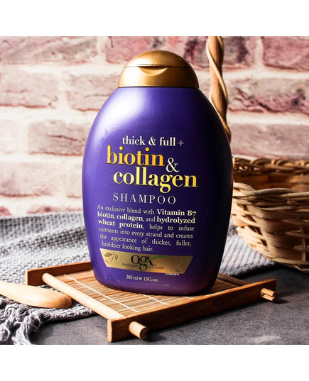 Hình Ảnh OGX Thick-Full Biotin - Collagen - Bộ Dầu Gội Và Dầu Xả (385ml), Tùy Chọn: 385ml, 2 hình ảnh - sieuthilamdep.com Hình Ảnh OGX Thick-Full Biotin - Collagen - Bộ Dầu Gội Và Dầu Xả (385ml), Tùy Chọn: 385ml, 2 hình ảnh - sieuthilamdep.com