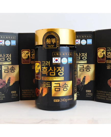 Hình Ảnh Cao Hắc Sâm Linh Chi Đông Trùng Korea Black Ginseng Extract Gold Geum Song (4 Lọ x 240gr), 4 hình ảnh - sieuthilamdep.com Hình Ảnh Cao Hắc Sâm Linh Chi Đông Trùng Korea Black Ginseng Extract Gold Geum Song (4 Lọ x 240gr), 4 hình ảnh - sieuthilamdep.com