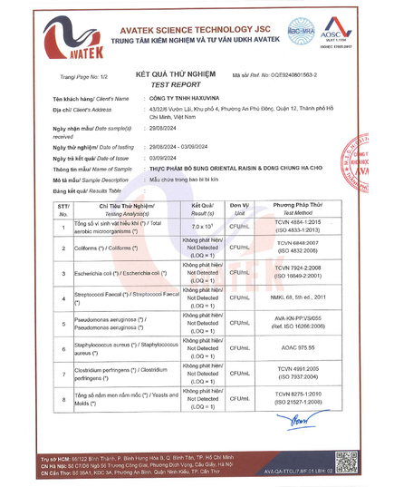 Hình Ảnh Nước Bổ Gan Đông Trùng Hạ Thảo KGF Oriental Raisin & Dong Trung Ha Cho (30 gói x 50ml), 3 hình ảnh - sieuthilamdep.com